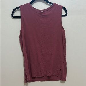 Lululemon Sleeveless Pink Top